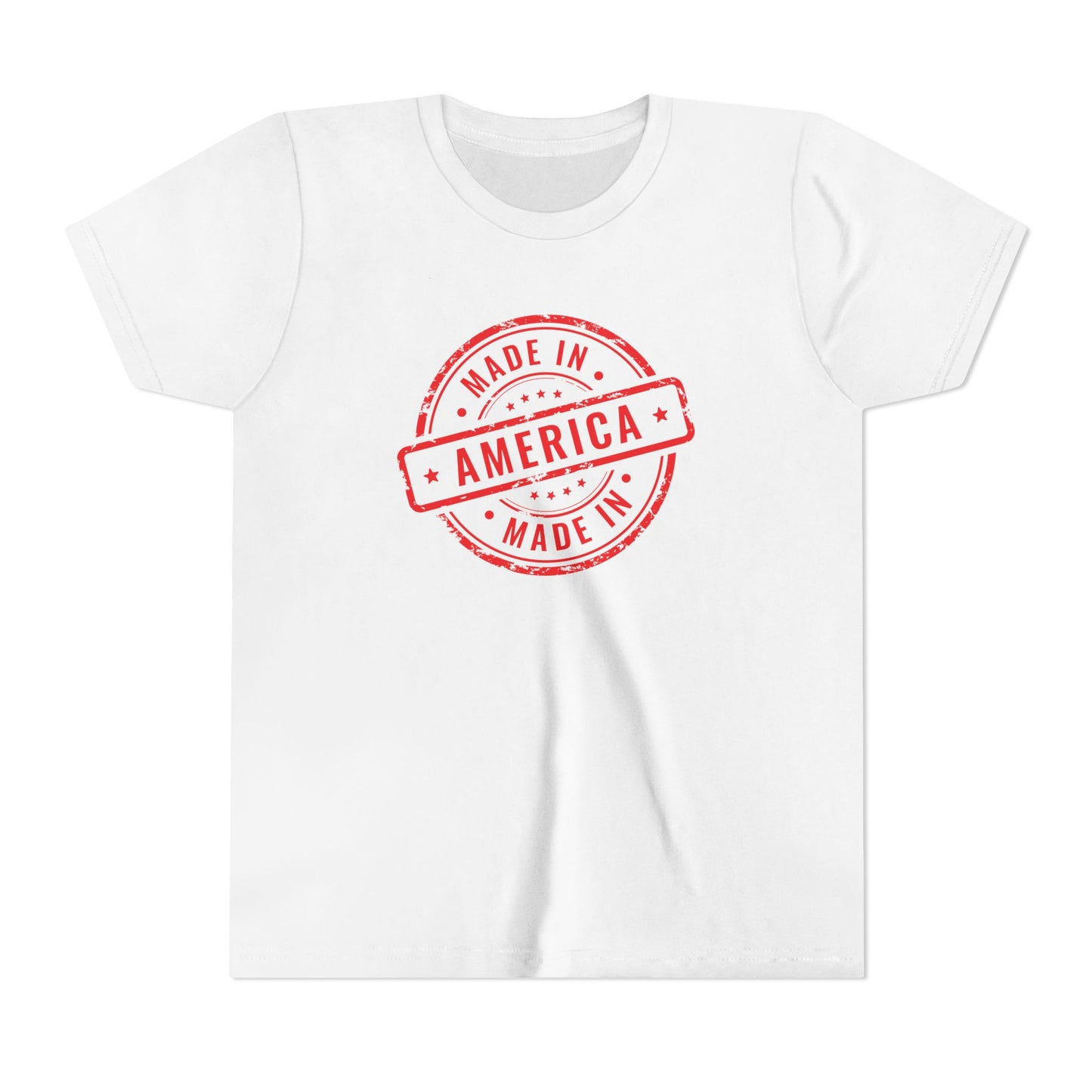 Patriotic Made in America Youth Tee