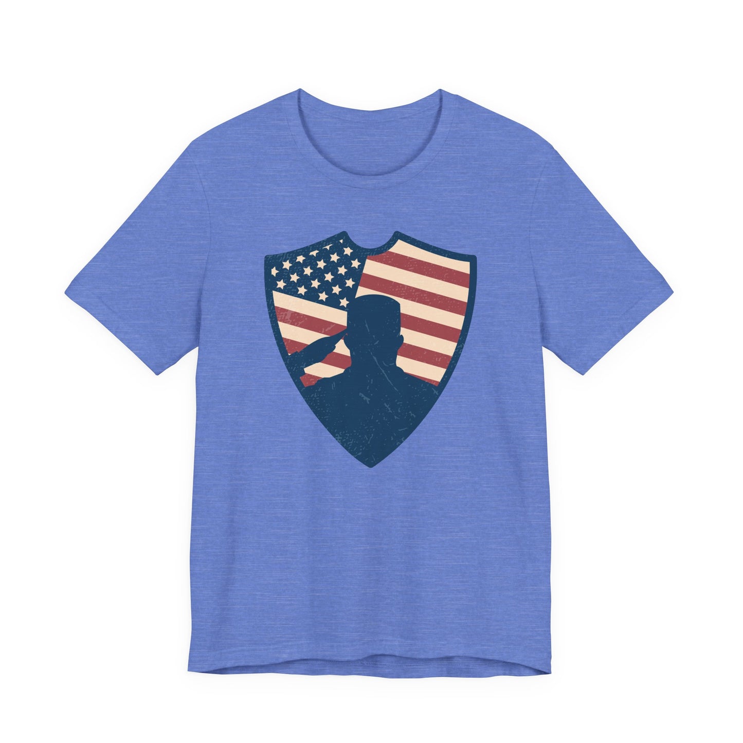 Veteran Patriotic Flag T-Shirt — Proud Military Tribute Tee