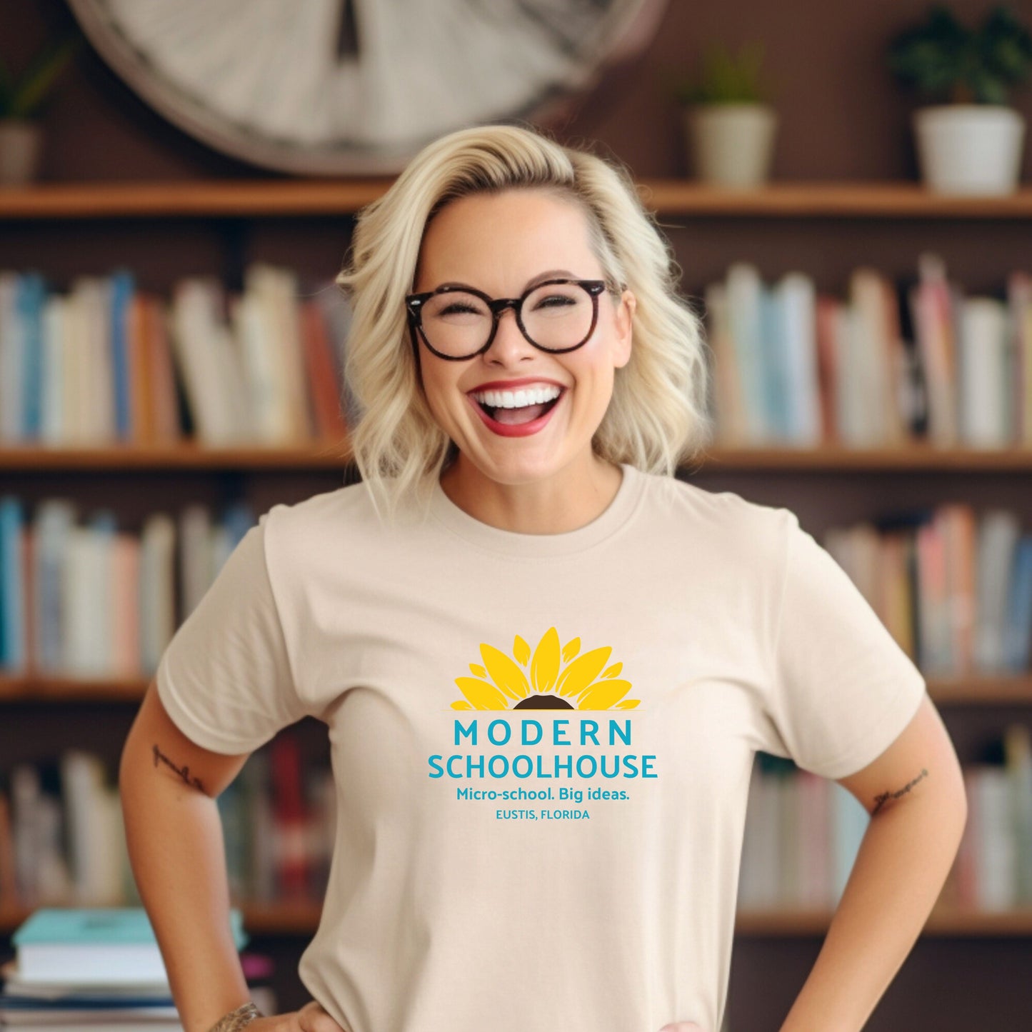 Modern Schoolhouse Adult Tee