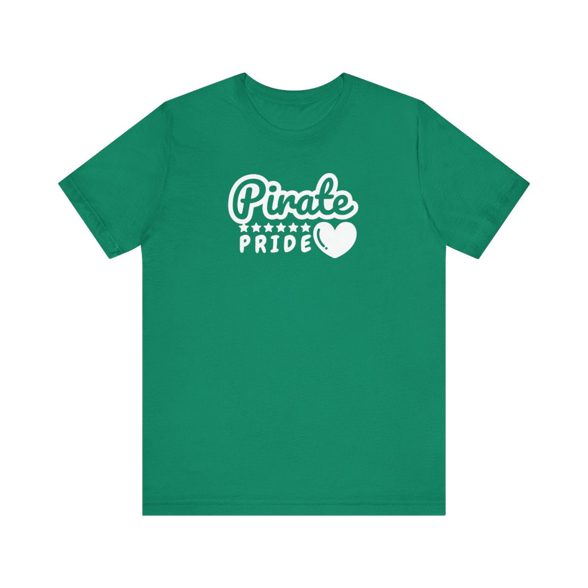 Team School Pride Pirate Heart Tee
