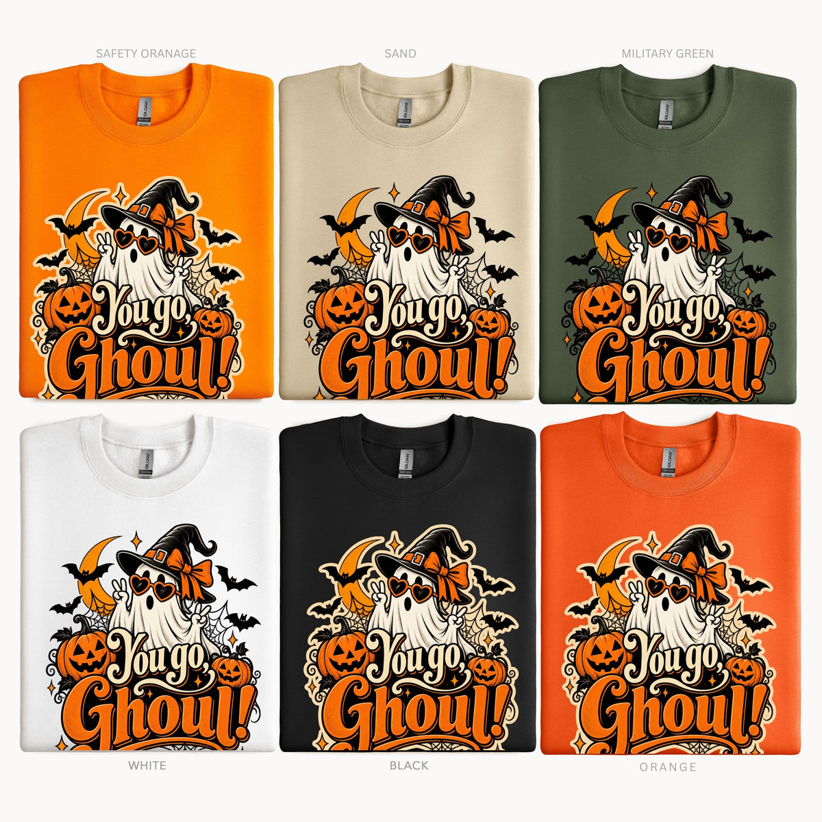 Halloween You Go Ghoul Pullover Sweatshirt