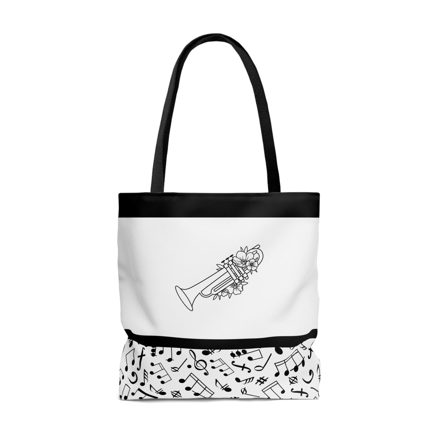 Trumpet Music Tote Bag