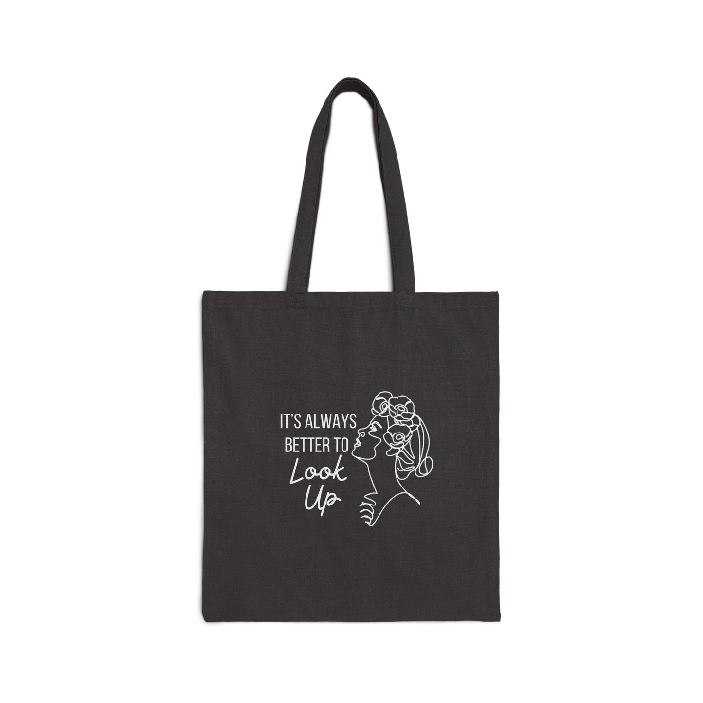 You Matter Look up Cotton Canvas Tote Bag
