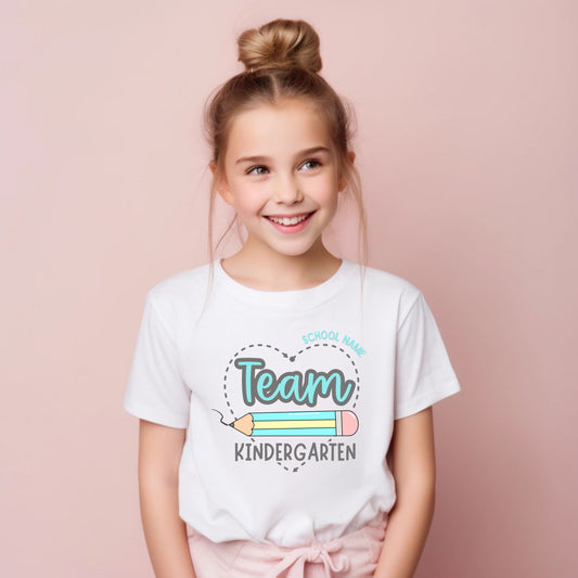 Pencil Heart Customizable Grade Short Sleeve Youth and Adult Tee