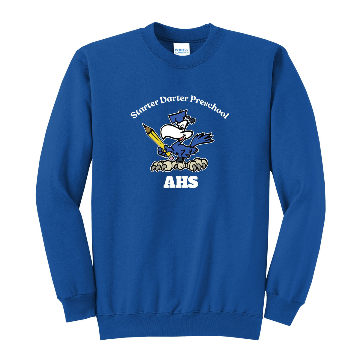 Starter Darter Preschool 2026 Adult Crew Neck Sweatshirt
