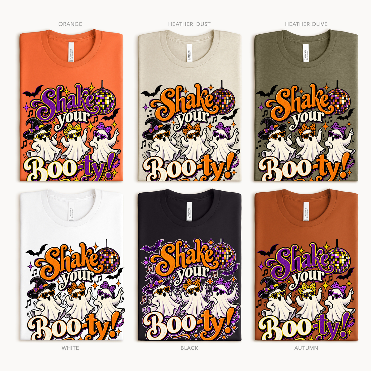Halloween Shake Your BOO-ty Adult/Youth Light Weight Shirt
