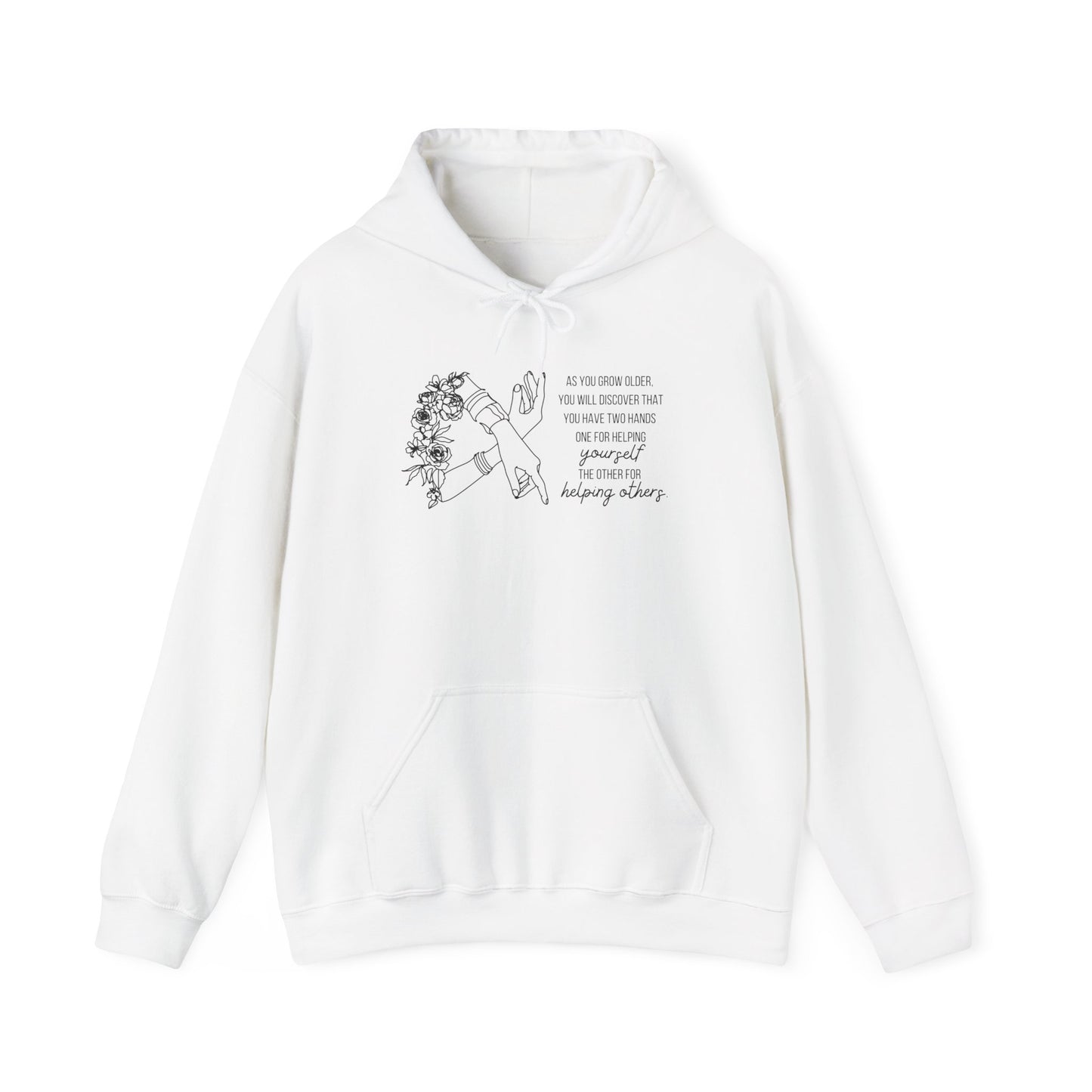 You Matter Hands Unisex Hooded Sweatshirt