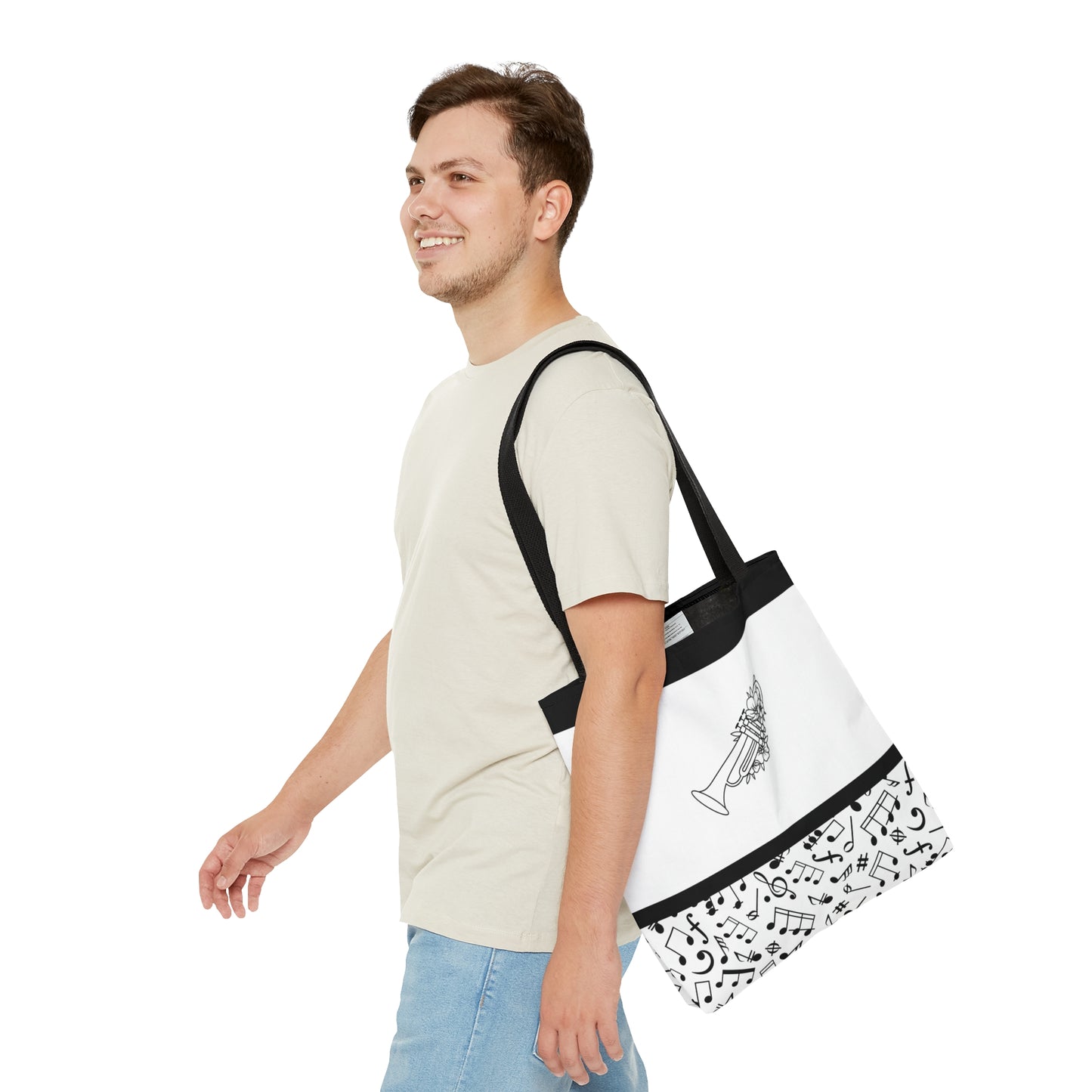 Trumpet Music Tote Bag
