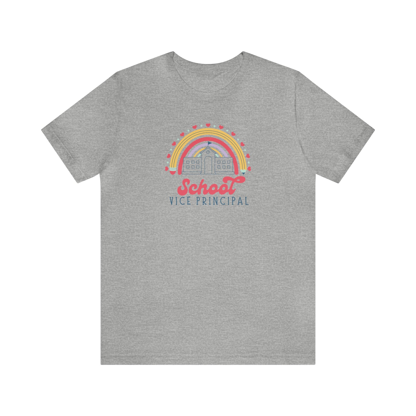 School  Vice Principal Rainbow Tee