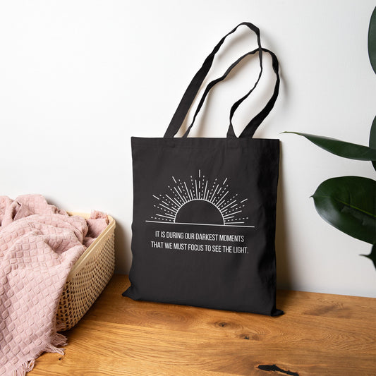 You Matter Light Cotton Canvas Tote Bag