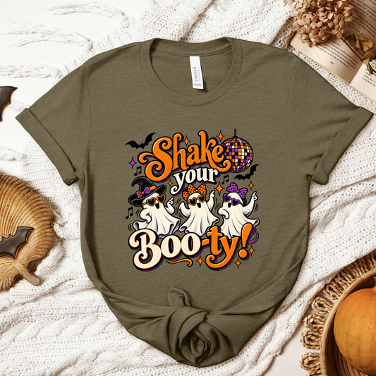 Halloween Shake Your BOO-ty Adult/Youth Light Weight Shirt