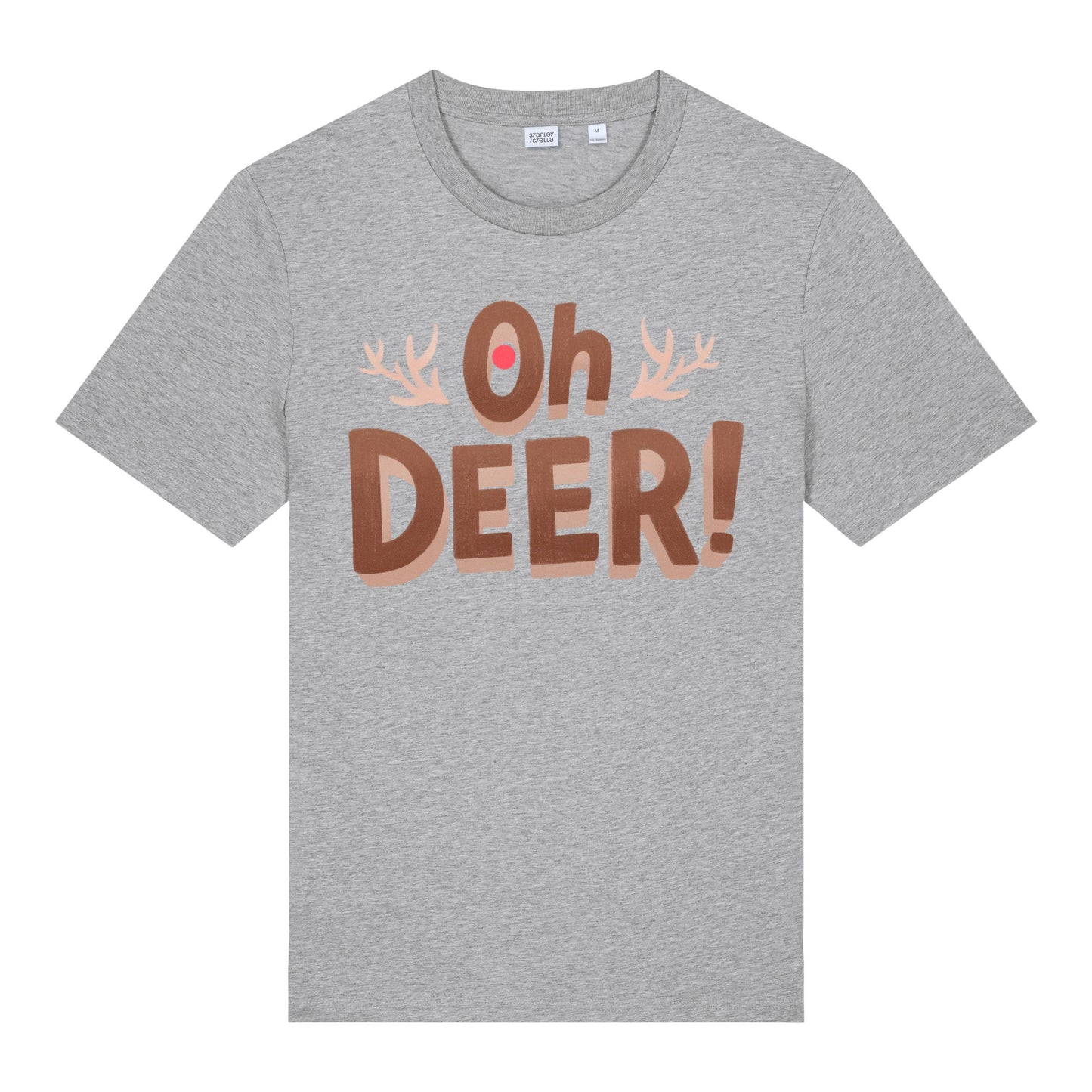 Christmas Unisex Oh Deer Midweight Tee