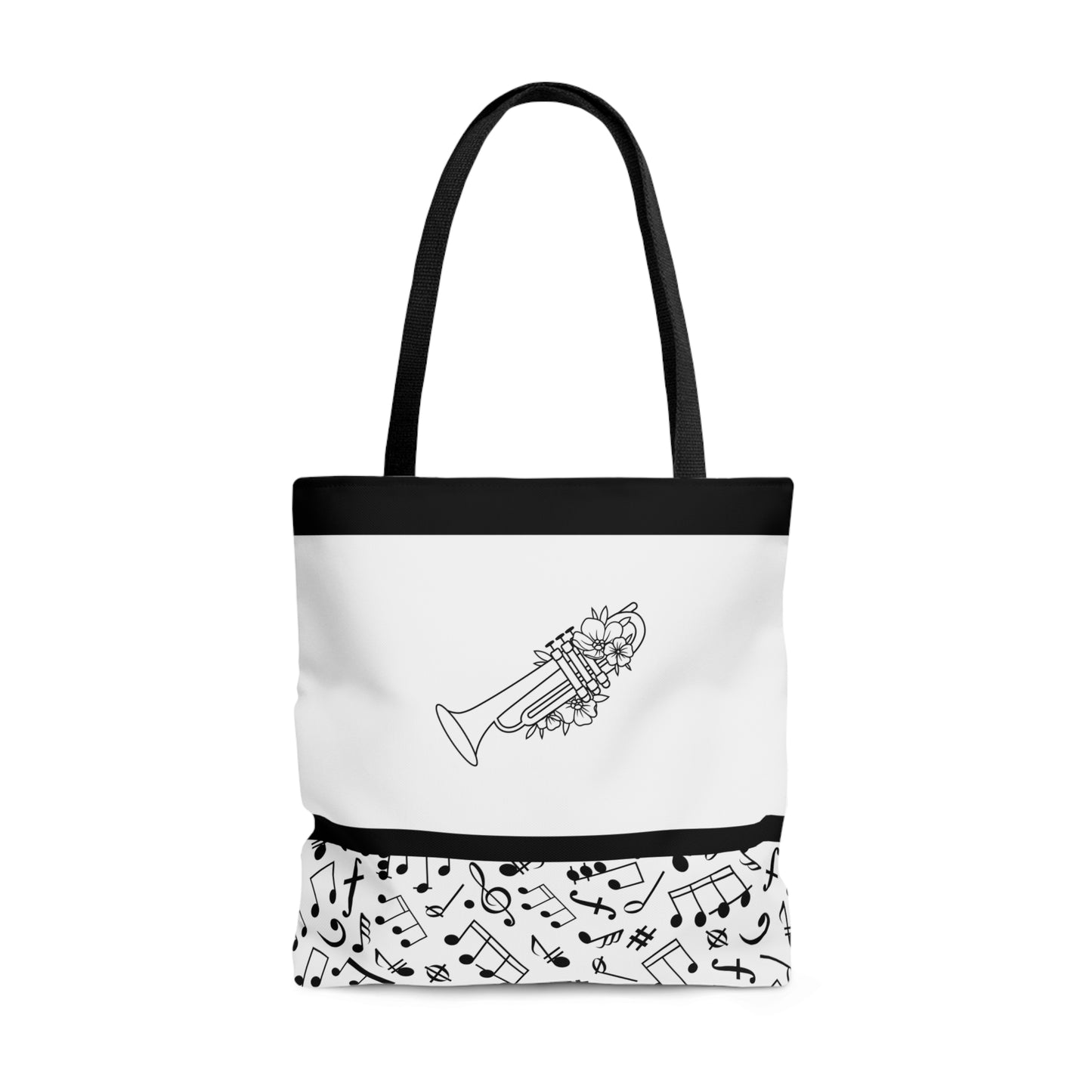 Trumpet Music Tote Bag