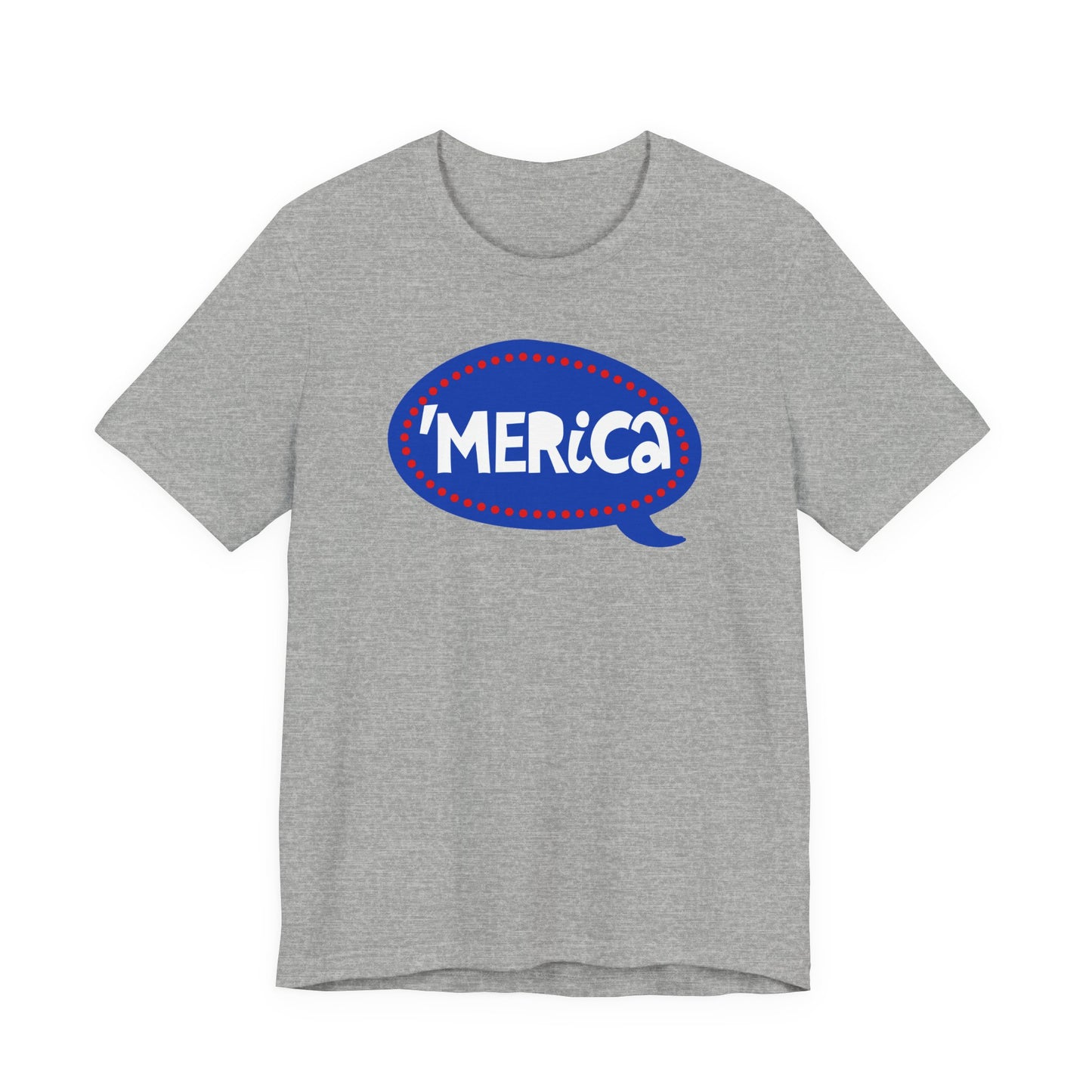 'merica Patriotic Tee — American Flag Graphic Shirt