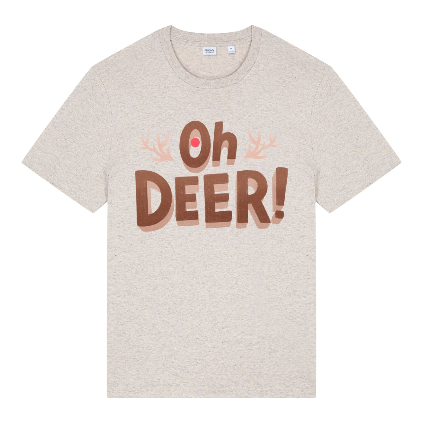 Christmas Unisex Oh Deer Midweight Tee