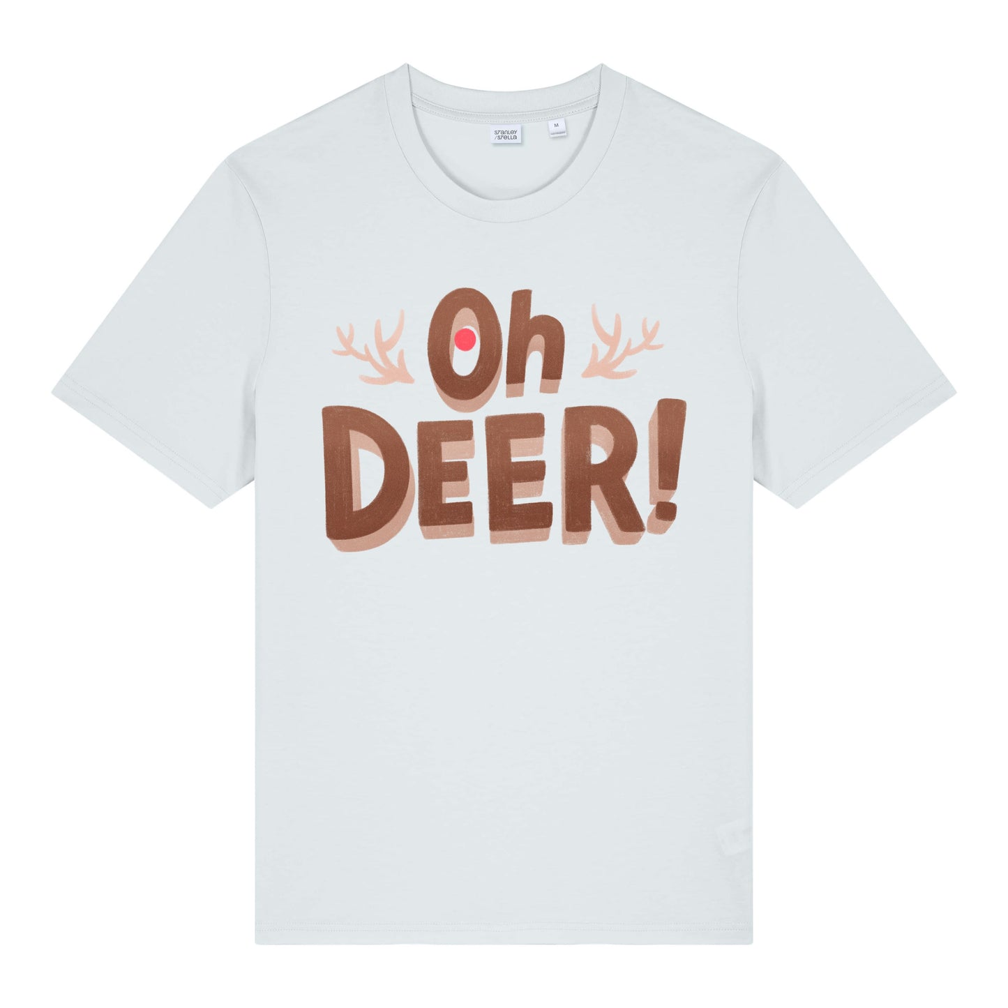 Christmas Unisex Oh Deer Midweight Tee