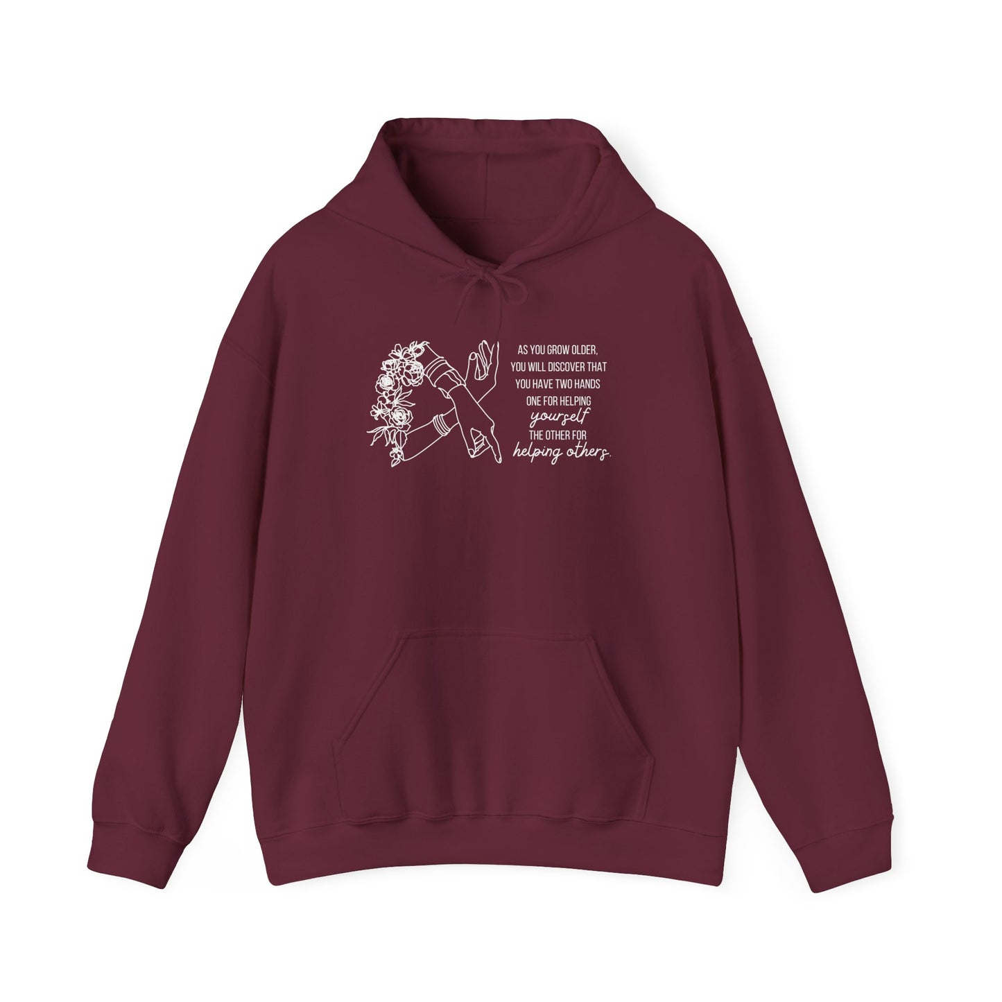 You Matter Hands Unisex Hooded Sweatshirt