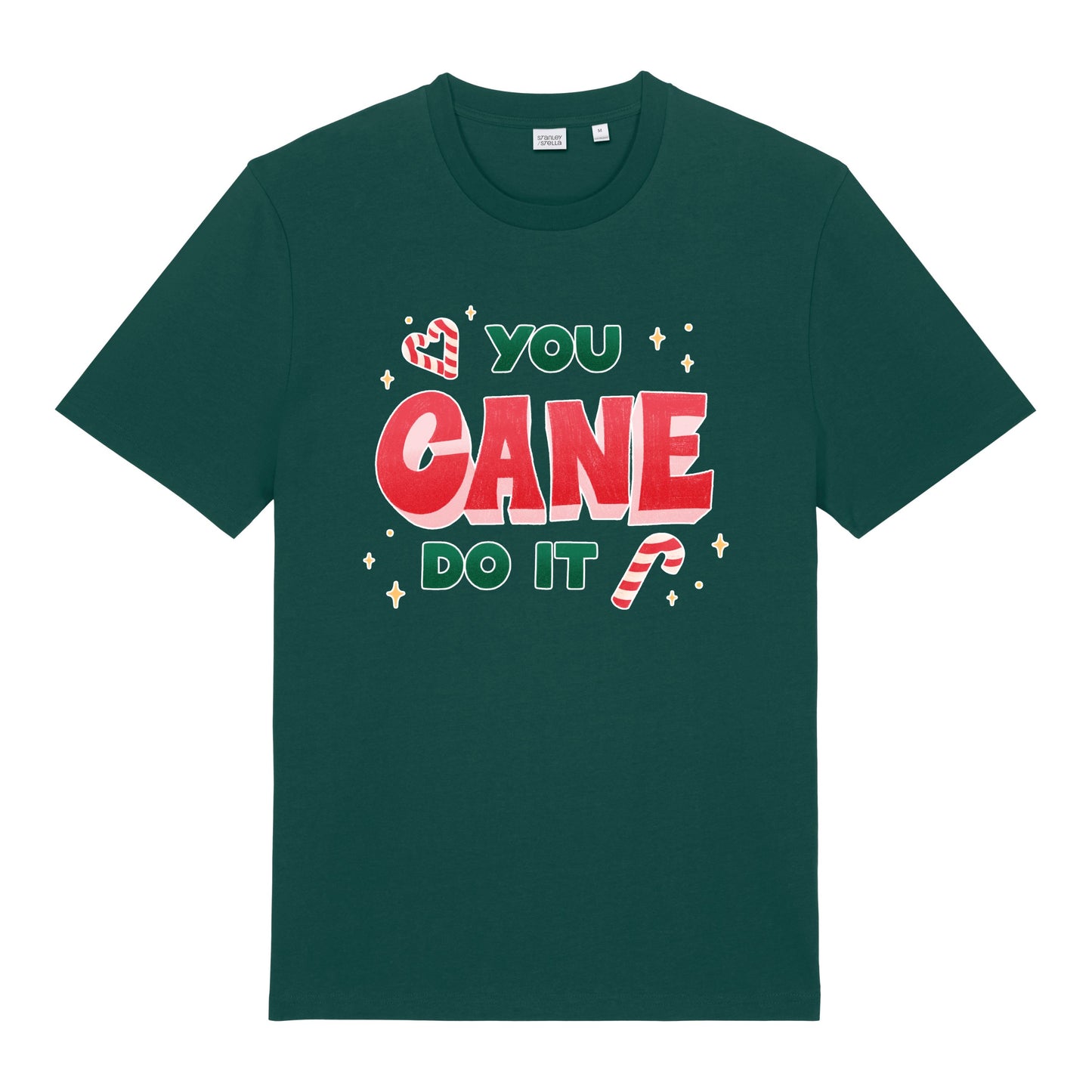 Christmas Unisex You Cane Do It Midweight  Tee