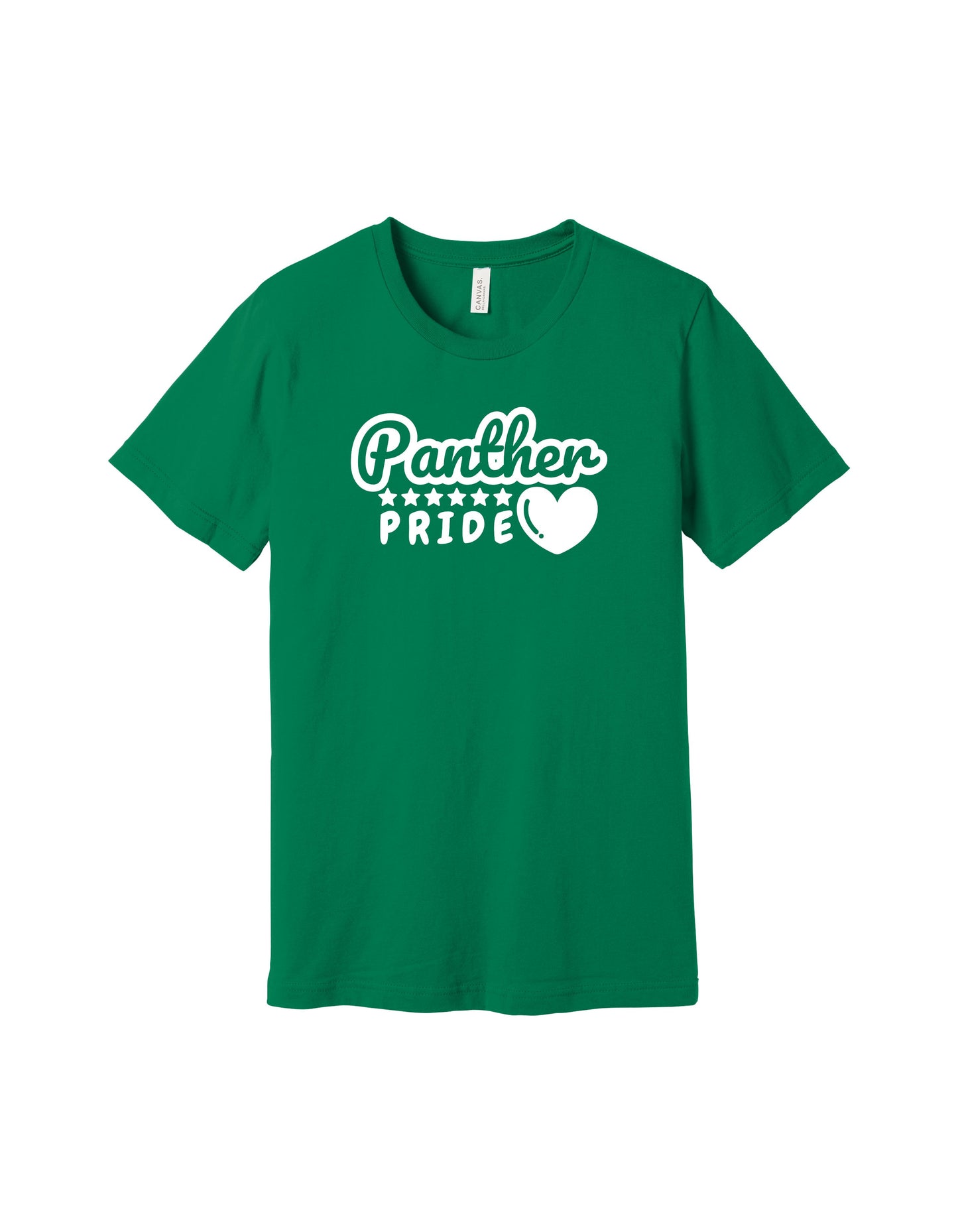 Panther Team School Pride Heart Adult/Youth Tee