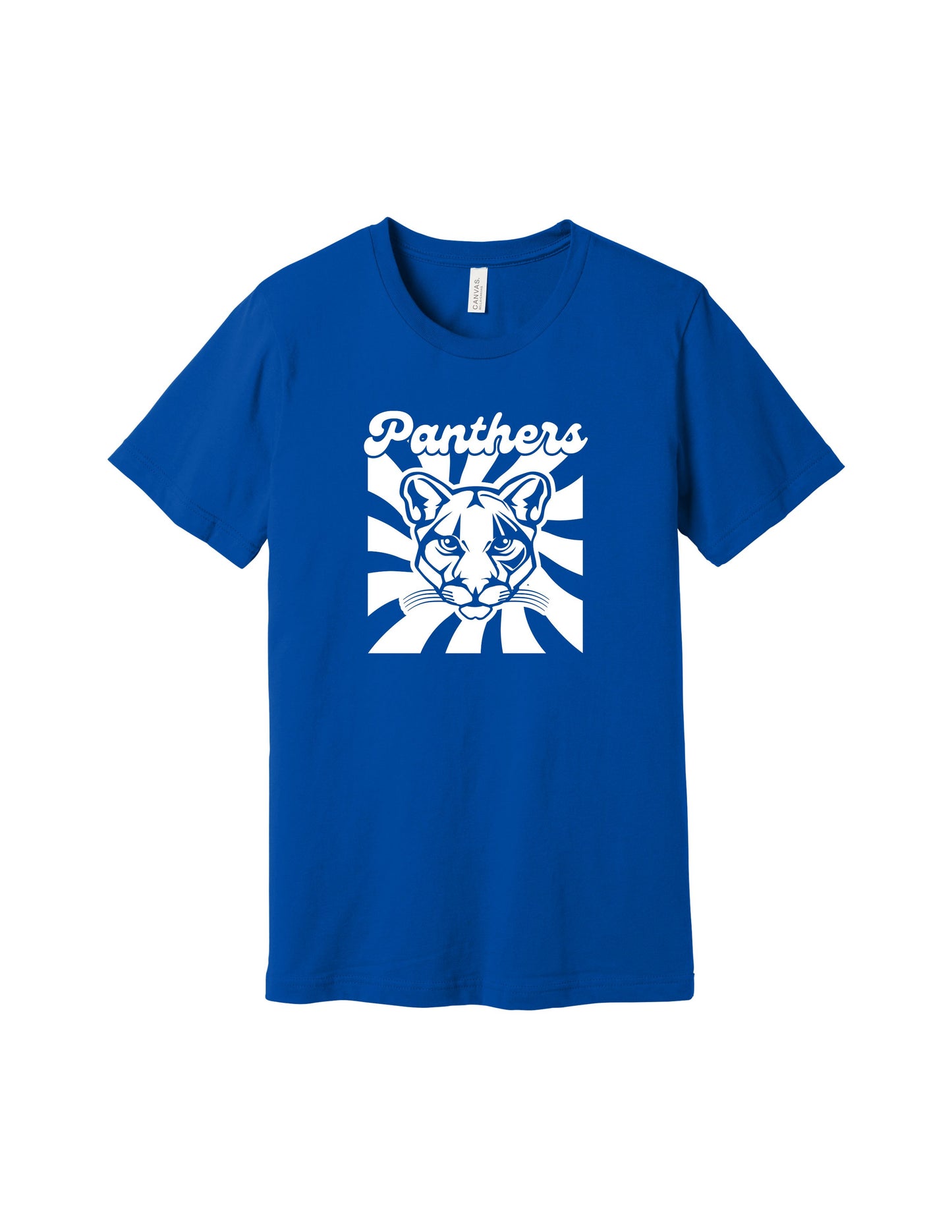 Panther Team School Pride Pattern Adult/Youth Tee