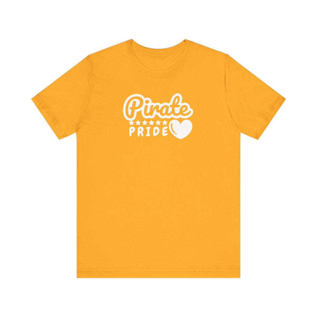 Team School Pride Pirate Heart Tee