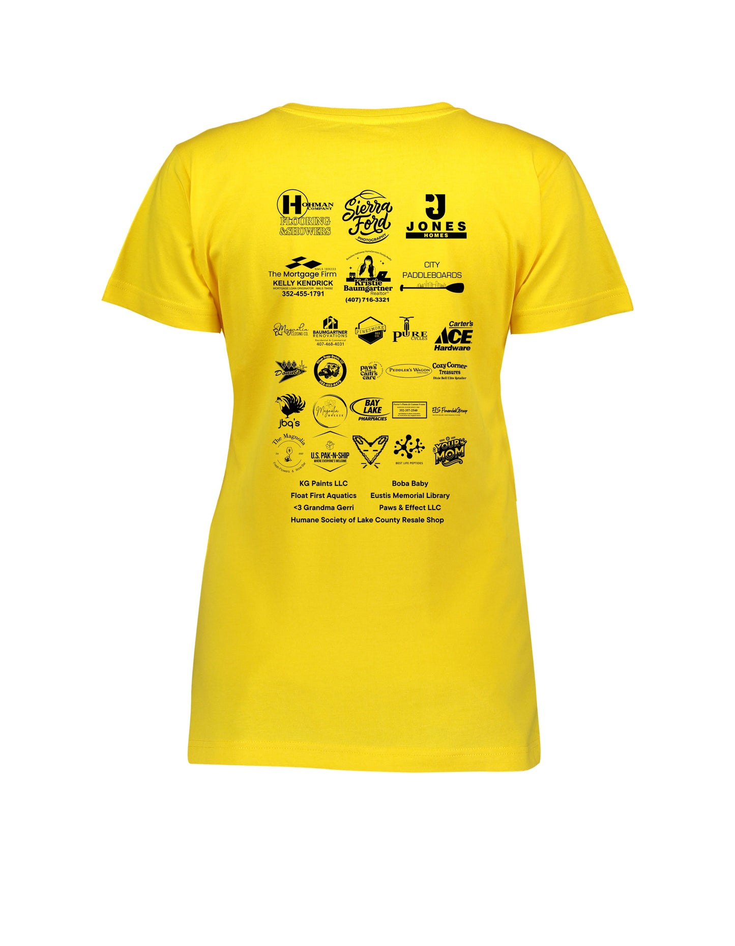 Modern Schoolhouse 2025 Community Sponsor Adult V Neck Tee