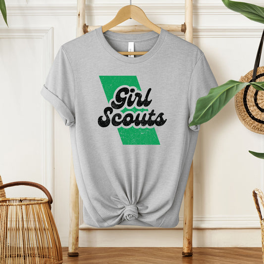Distressed Girl Scout Sash Adult/Youth Tee