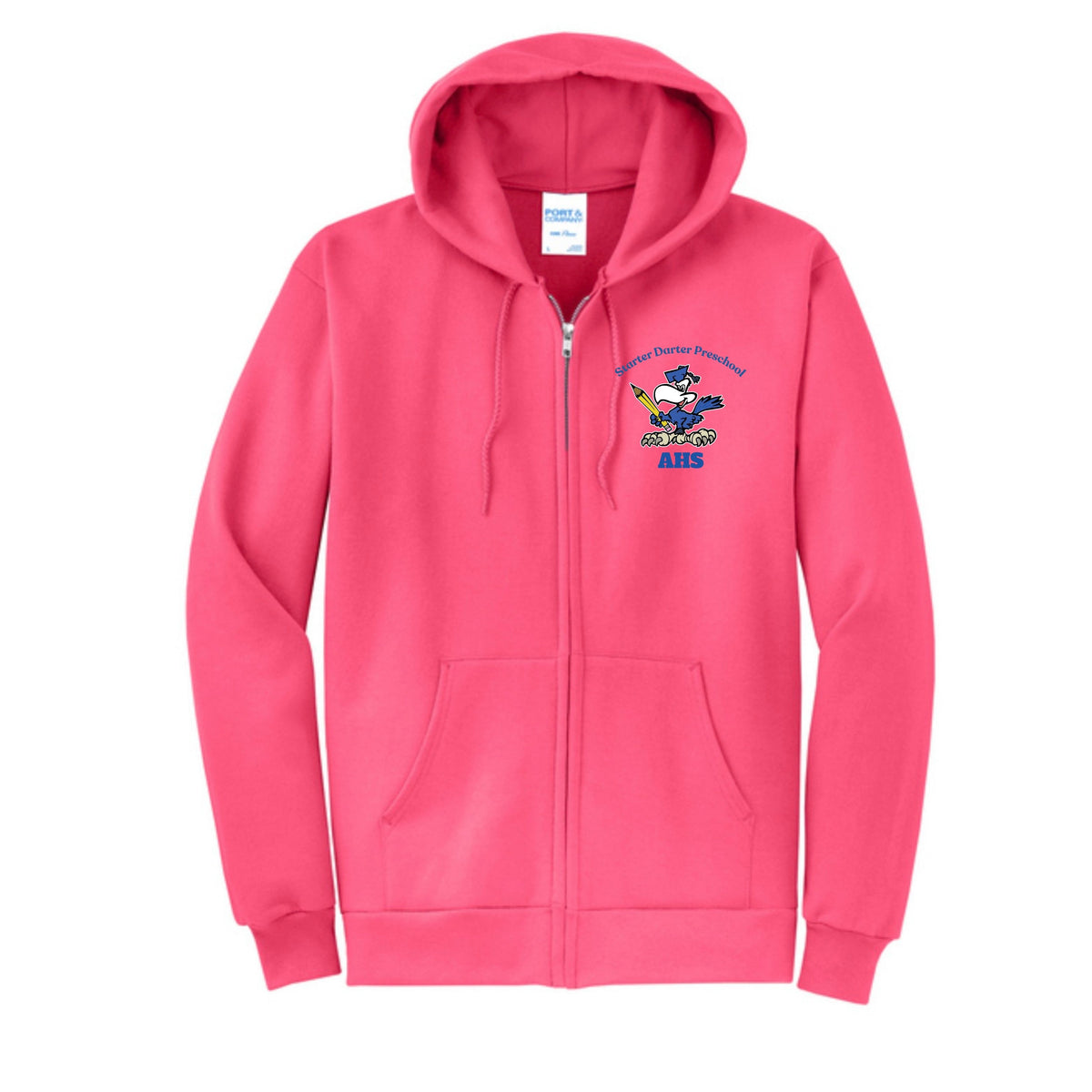 Starter Darter Preschool 2026 Adult Zippered Hoodie