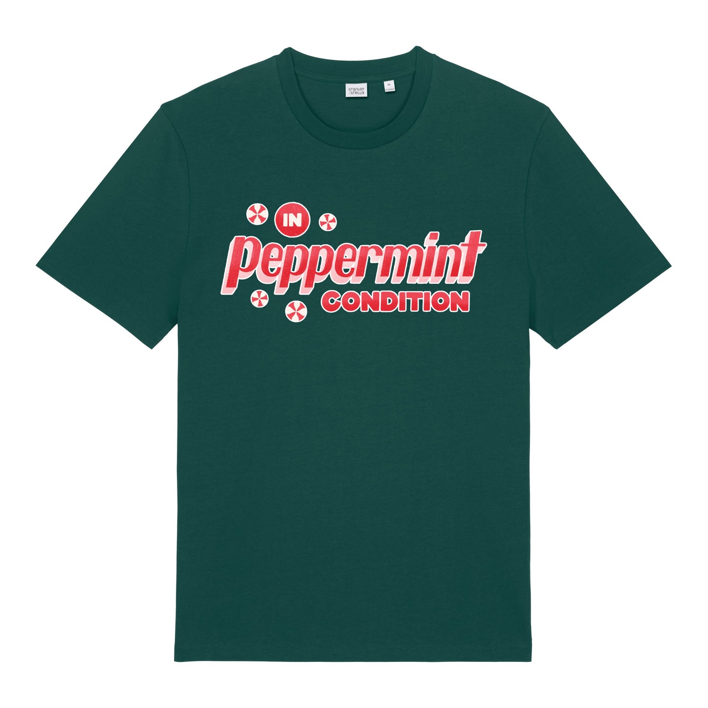 Christmas Unisex In Peppermint Condition Midweight Tee