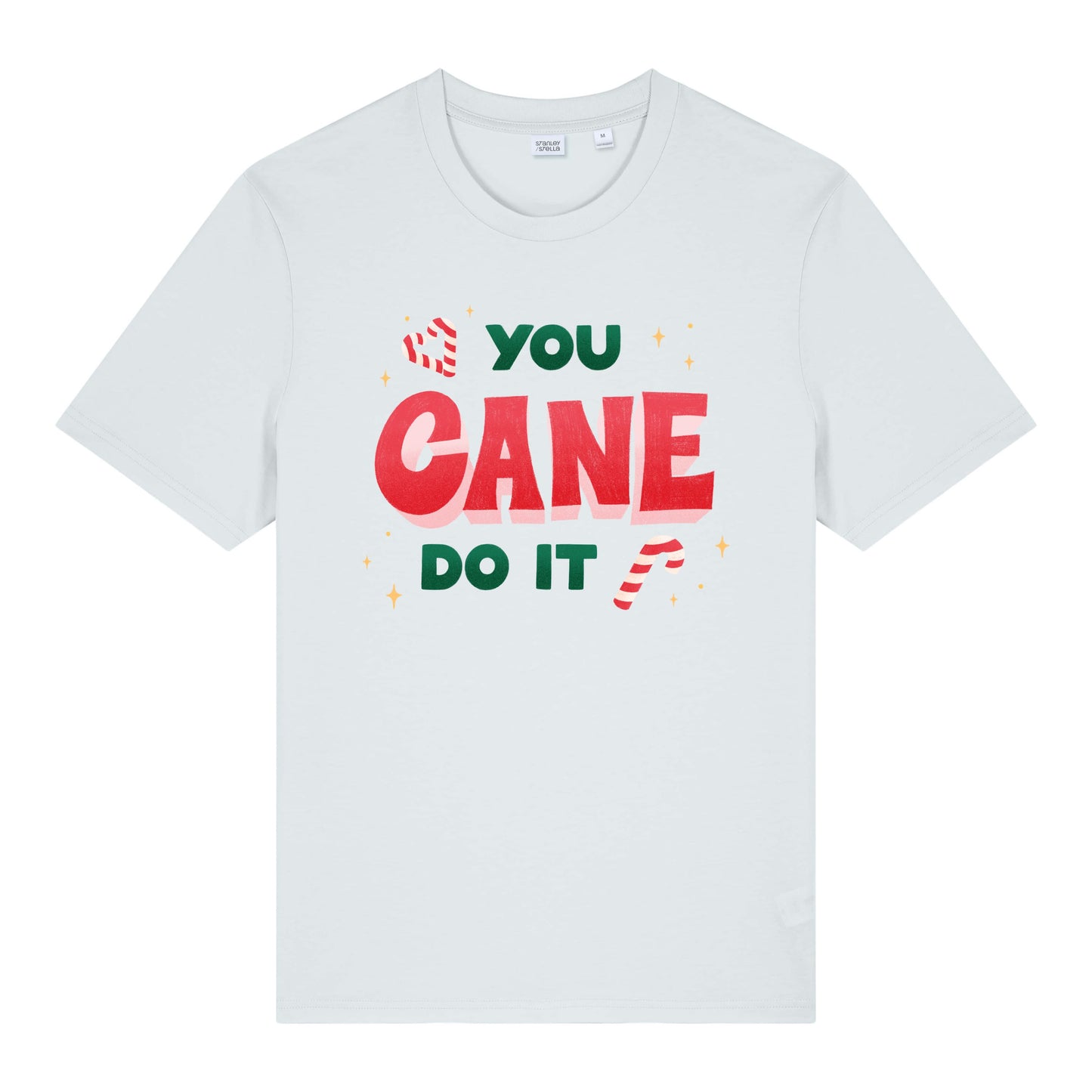 Christmas Unisex You Cane Do It Midweight  Tee