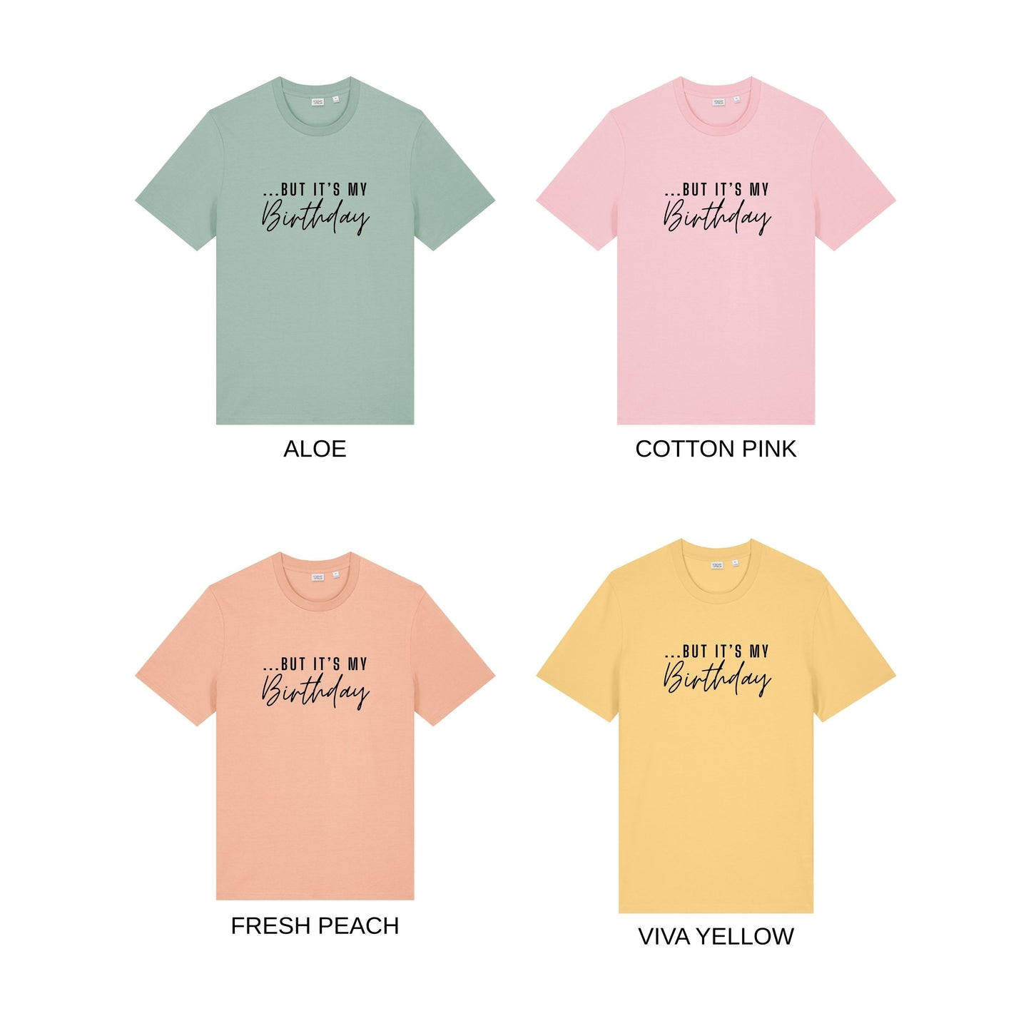 Women's but it’s my Birthday Midweight  Tee