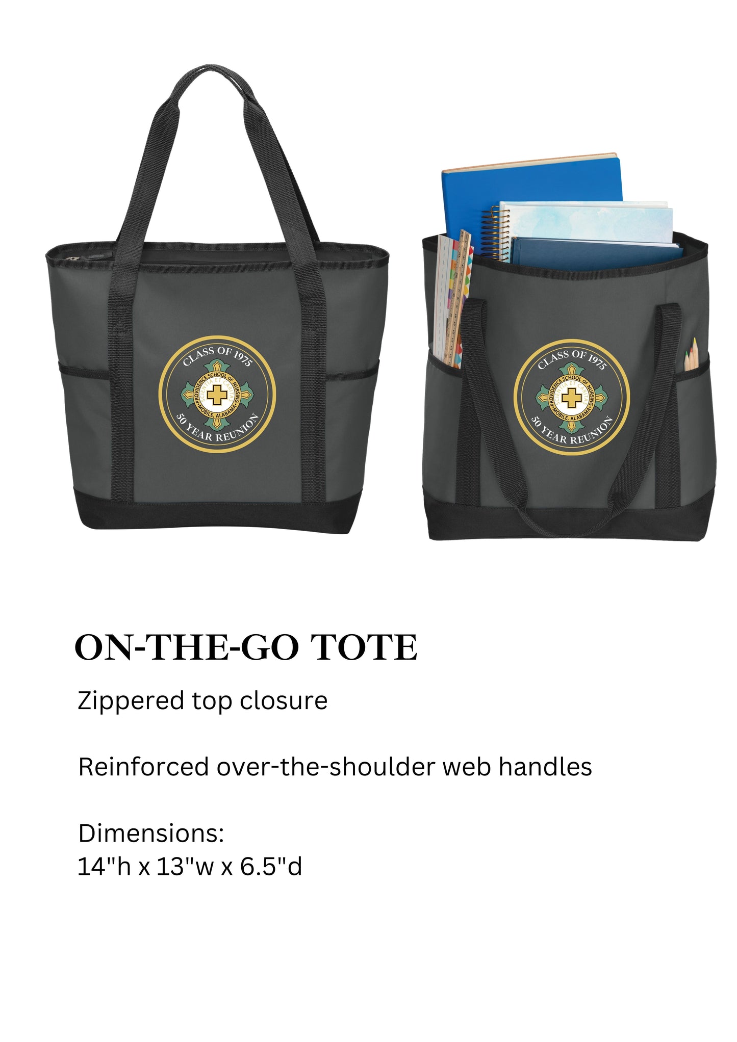 PSN 50th Reunion ON-THE-GO Tote Bag