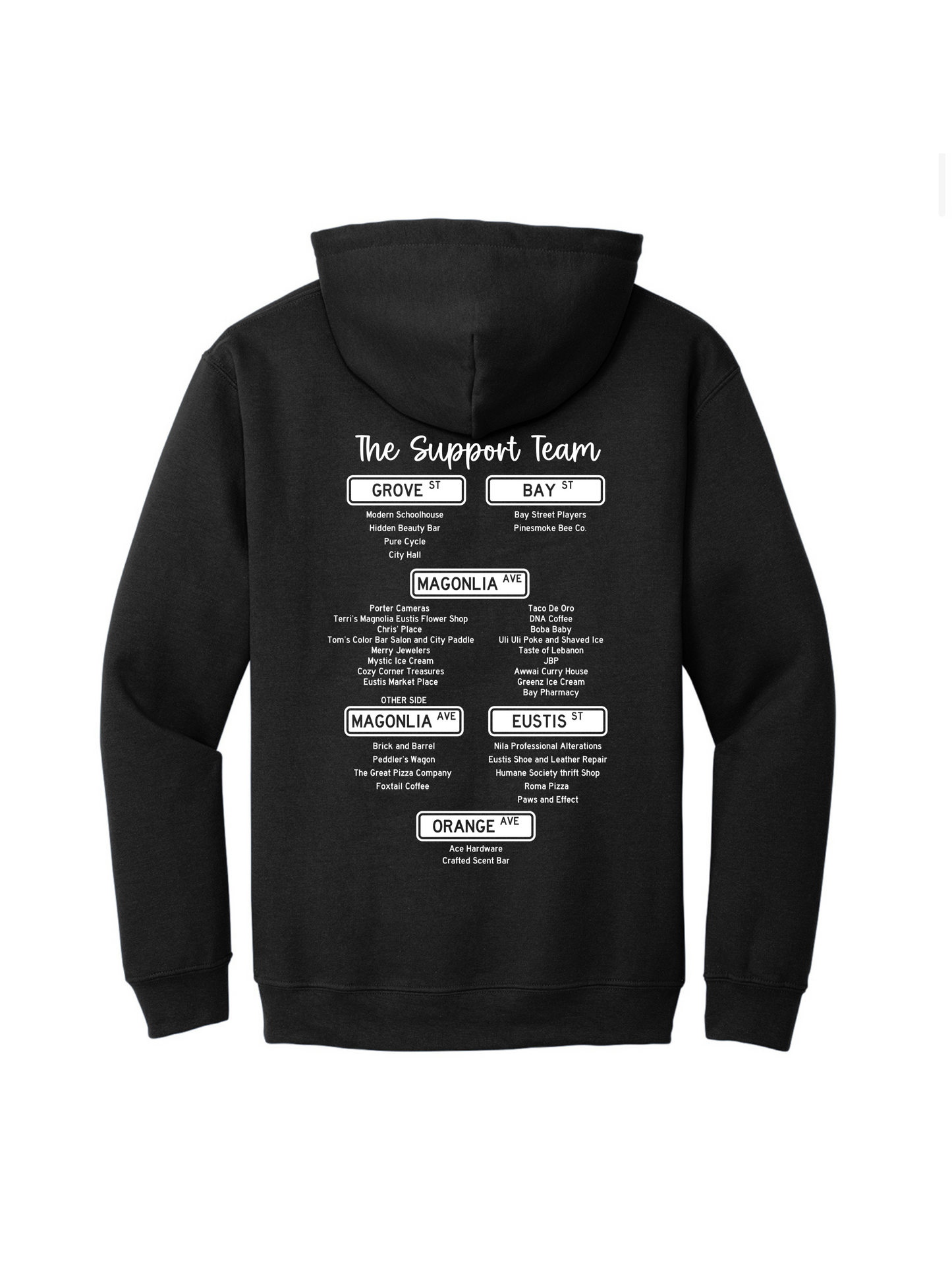 Modern Schoolhouse 2025 Community Support Adult Hoodie