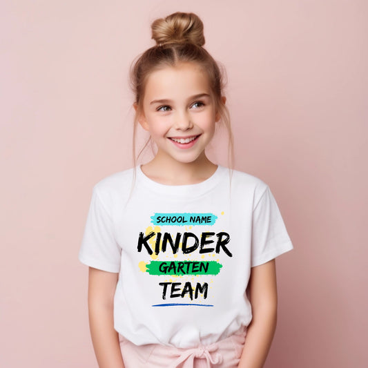 Paint Splatter Customizable Grade Short Sleeve Youth and Adult Tee
