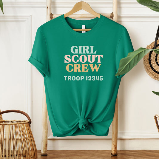 Girl Scout Crew Customizable Troop Adult/Youth Tee
