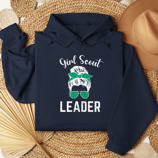 Distressed Girl Scout Leader Youth/Adult Hoodie