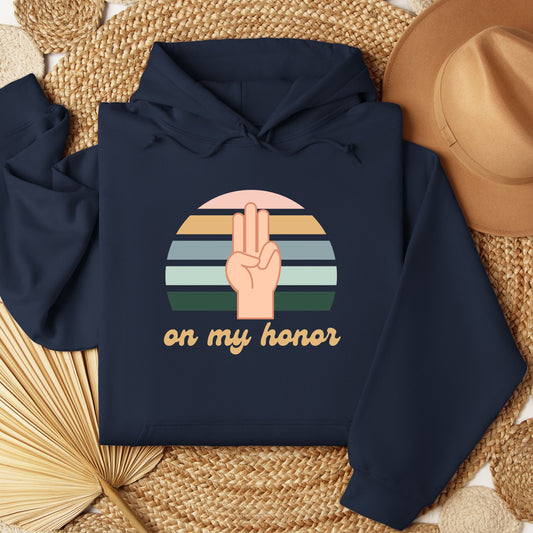 On my Honor Girl Scout Youth/Adult Hoodie