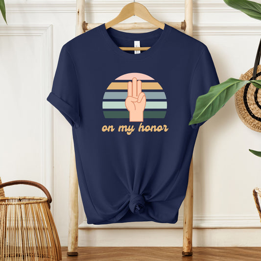 On my Honor Girl Scout Adult/Youth Tee