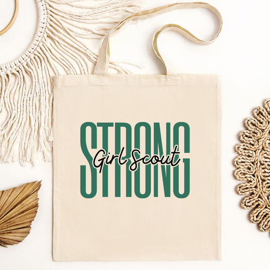 Girl Scouts Strong Eco Blend Canvas Tote Bag