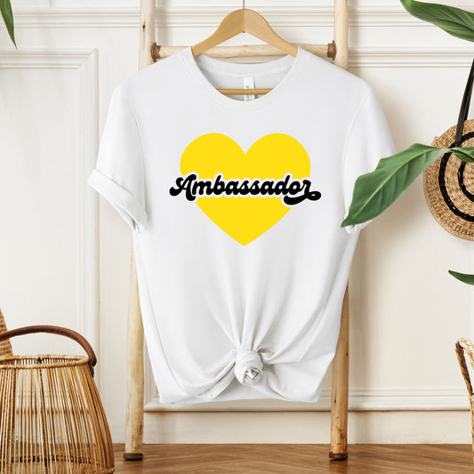Girl Scout Ambassador Heart Youth Tee