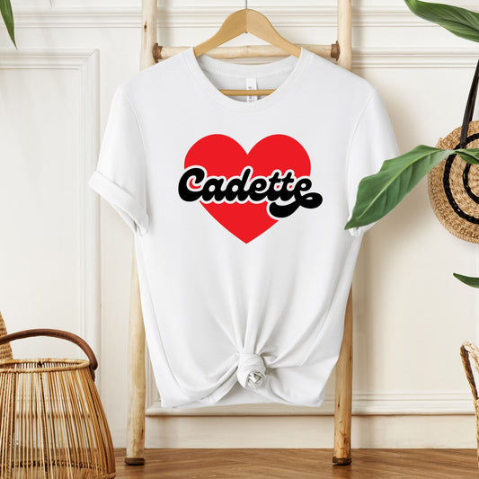 Girl Scout Cadette Heart Youth Tee