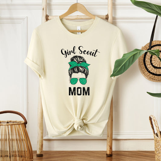 Distressed Girl Scout Mom Adult/Youth Tee