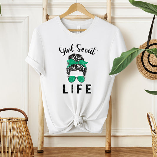 Distressed Girl Scout Life Adult/Youth Tee