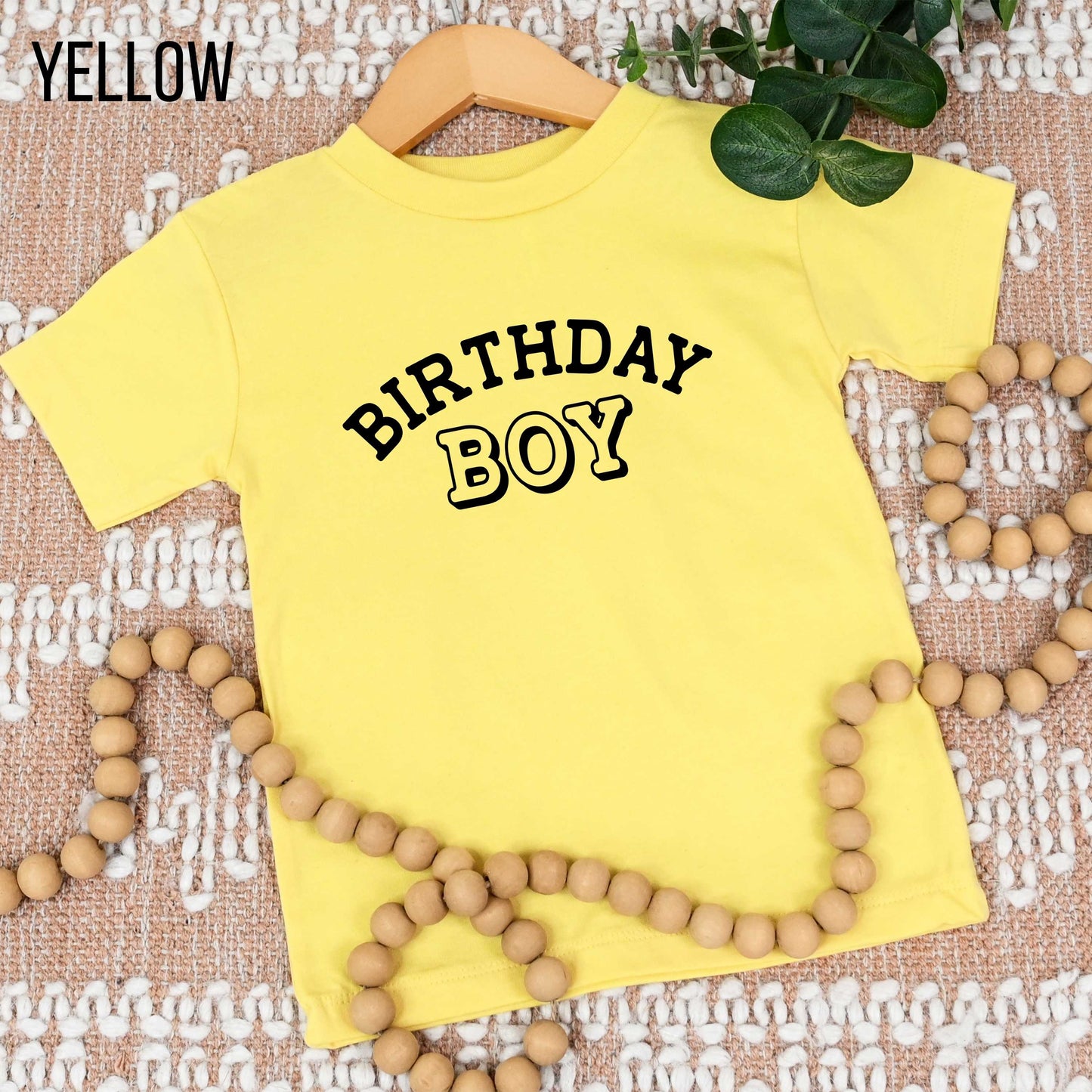 Birthday Boy Youth Toddler Infant  Short Sleeve Tee