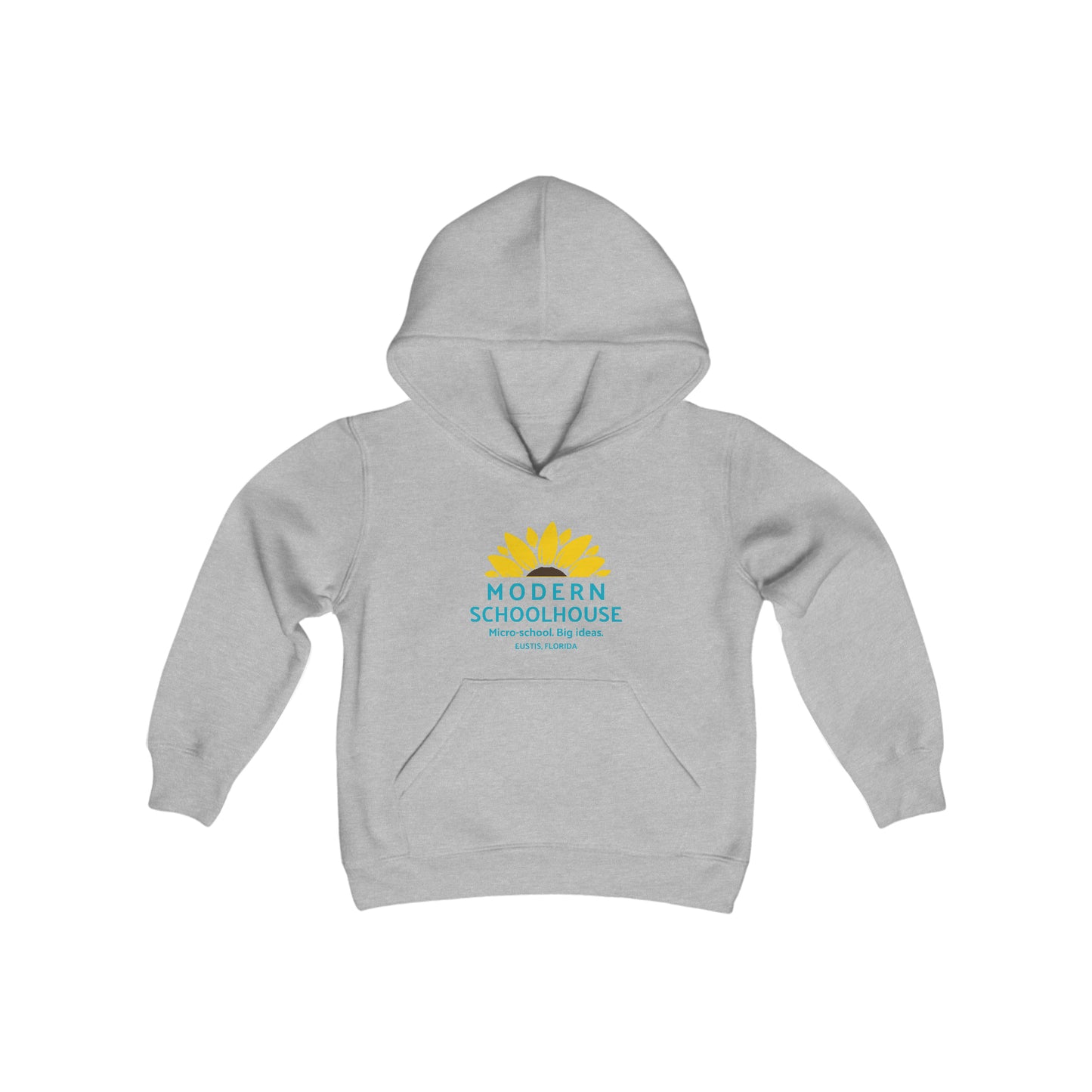 Modern Schoolhouse Youth Hooded Sweatshirt